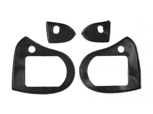 Outside Door Window Handle Mounting Pad Set