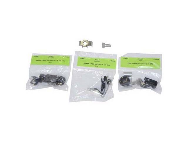 Brake and Fuel Line Clip and Clamp Kit