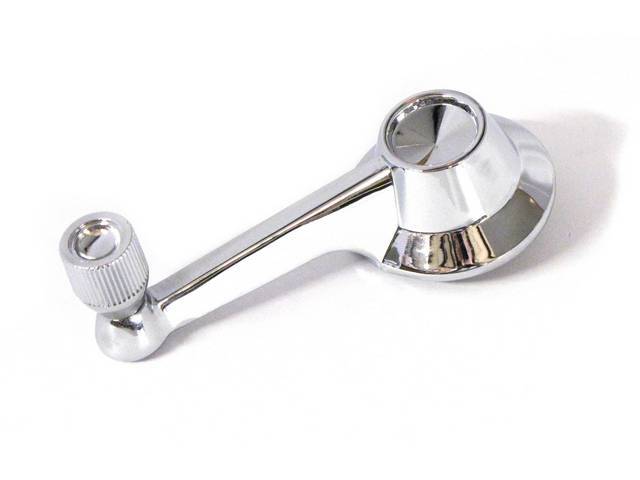 Door Window Handle, Early Clip On Style