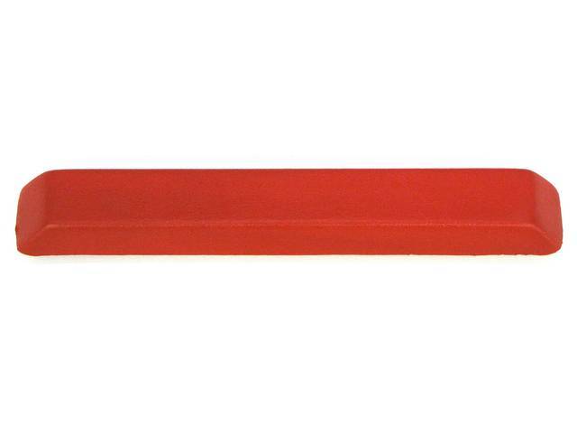 Door Arm Rest Pad, Bright Red