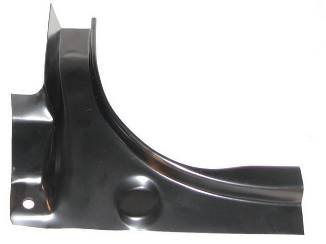 Trunk Lid Lower Corner Drain Trough, LH