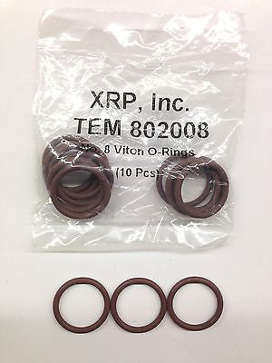 XRP 802008 -8 8AN Viton O-ring for race hose fittings & plumbing line-Lot of 5