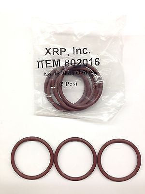 XRP 802016 -16 16AN Viton O-ring for race hose fitting & plumbing line-Lot of 5