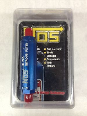 Nitrous Oxide SystemsNOS15550 Nitrous Billet Inline Filter -4 AN 140 Micron