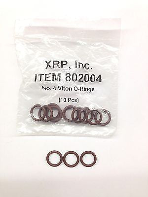 XRP 802004 -4 4AN Viton O-ring for race hose fittings & plumbing line-Lot of 5