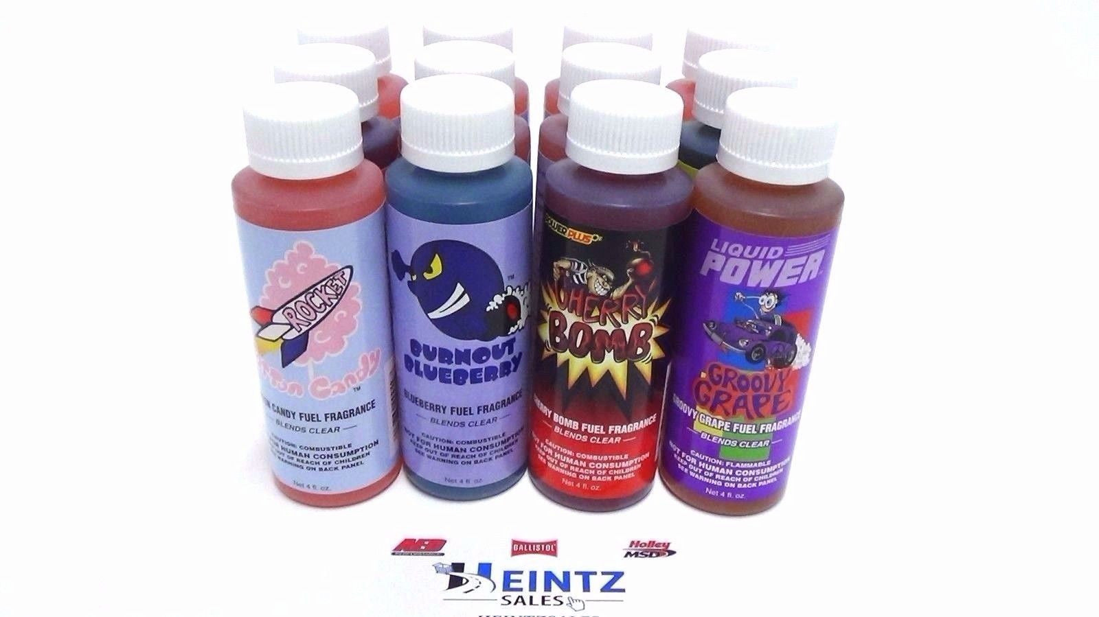 Power Plus Lubricants 12 Pack Fuel Fragrance for Car, Motorcycle, ATV -CHOOSE 12