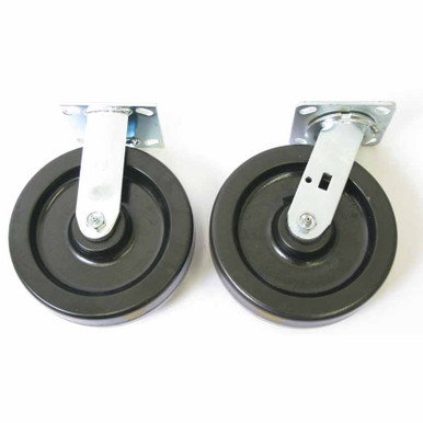 Wesco 8 IN x 2 IN Phenolic Caster Set PR-8