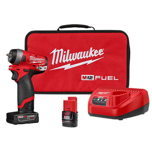 M12 FUEL 1/4" Stubby Impact Wrench Kit