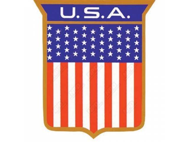 Olympic USA Shield Quarter Panel Exterior Decal