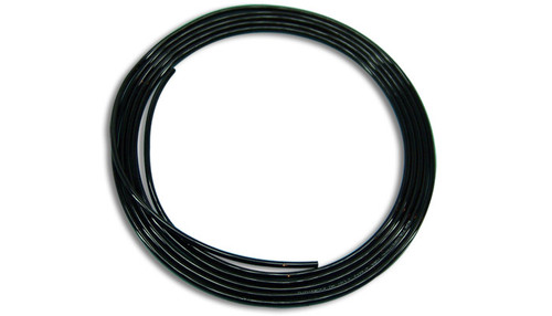 Vibrant 2650 Polyethylene Push to Connect Air Tubing, 10 Foot Length Black 5/32"