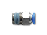 Vibrant 2660 Push to Connect Air Fitting - 1/8" Male NPT to 5/32" (4mm) Tubing