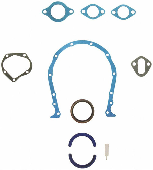 FelPro 2703 R.A.C.E Gasket Kit 65-90 BBC Water Pump/Rear Main Seal/Timing Cover
