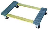 Wesco Open Deck Carpet End Platform Wood Dollie
