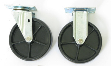 Wesco 6 INx 1-3/8 IN Polyolefin Caster Set