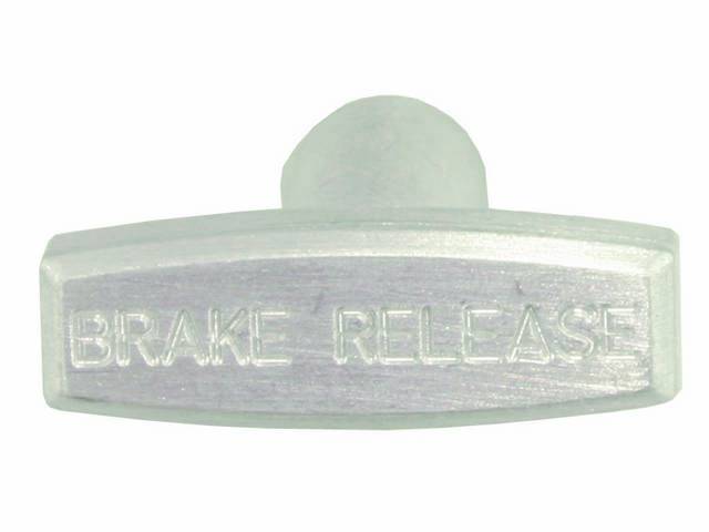 Parking Brake Handle, Billet Aluminum