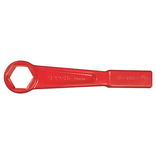 URREA 6-Point Thin Wall Striking Wrench - 1-1/4" Flat Strike Wrench with Straigh