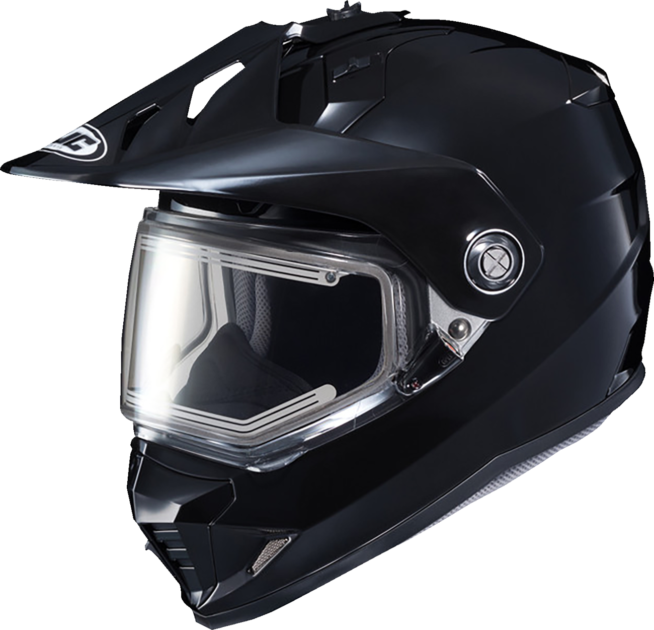 Adult - HJC DS-X1 Electric Snow Helmet - Black