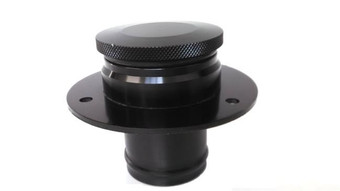 2" or51mm Billet Aluminum Remote Mount Filler Neck And Cap (STRAIGHT)