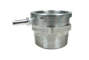 2NPT Thread In Billet Aluminum Radiator Filler Neck - Threaded 2"