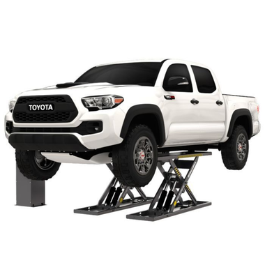 BendPak MDS-6EXTF Open Center-FLUSH-MOUNT / EXTENDED 6,000 Lb. Cap. Mid-Rise Scissor Lift