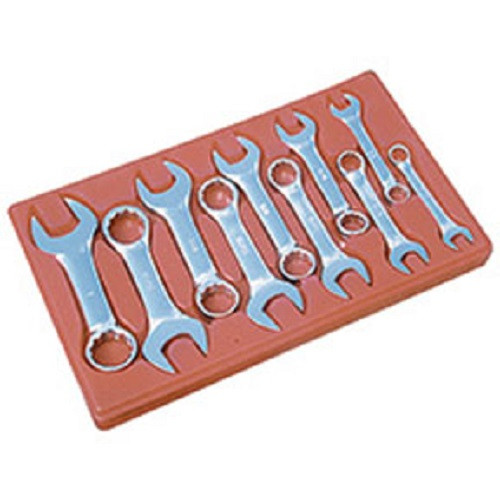 ATD Tools 10 Pc. Stubby Wrench Set Metric