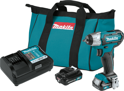12V max CXT™ Lithium-Ion Cordless 1/4" Impact Wrench Kit (2.0Ah), Ultra-compact design, WT04R1