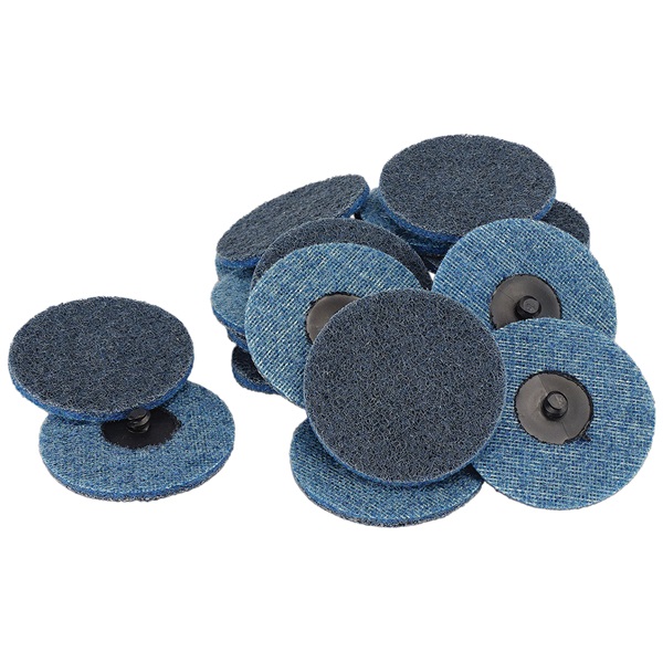 3" Quick-Change Surface Conditioning Discs - Fine, Blue -25 Pk