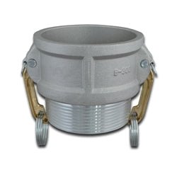 3" Aluminum Camlock Part B Adapter⎪Female Coupler X MNPT