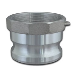 3" Aluminum Part A Camlock Adapter⎪Male Adapter X FNPT