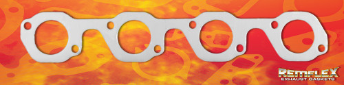 Remflex 3046 Exhaust Header Gasket Ford Small Block w/ SPD Adapter Plate Round