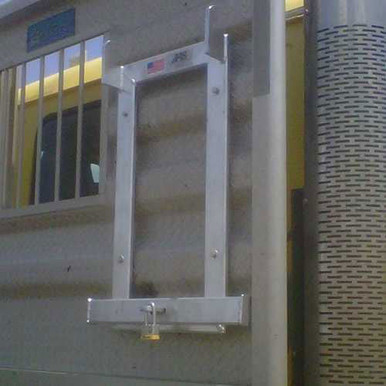 Upright Storage Rack For Trucker Ladders