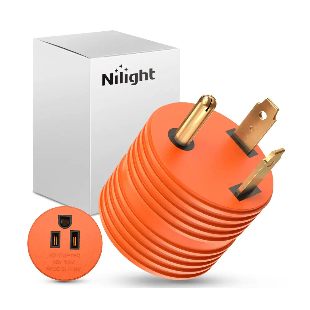 30Amp Male to 15Amp Female RV Adapter Plug