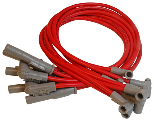 MSD Ignition 31409 Custom Spark Plug Wire Set Fits 82-83 Camaro Caprice Firebird