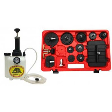Pressure Brake Bleeder Bundle With Bleeder Tank and Adapter Kit