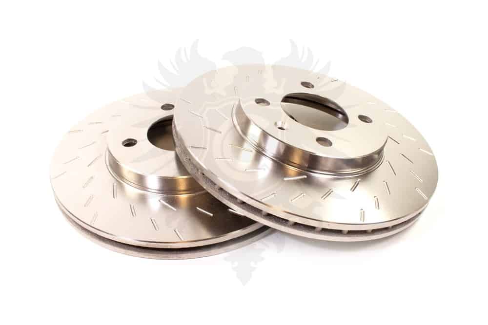 Brake Rotor Set, 256mm Front Eurospec (Slotted)