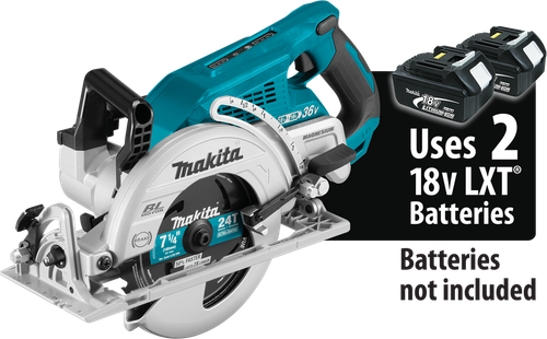 36V (18V X2) LXT™ Brushless Rear Handle 7-1/4" Circular Saw, Tool OnlyFIND LOCAL SHOP ONL, Electric brake, XSR01Z