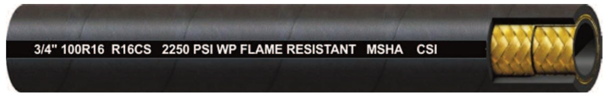 3/4" SAE 100R16 Hydraulic Hose⎪High Pressure⎪Extremely Flexible