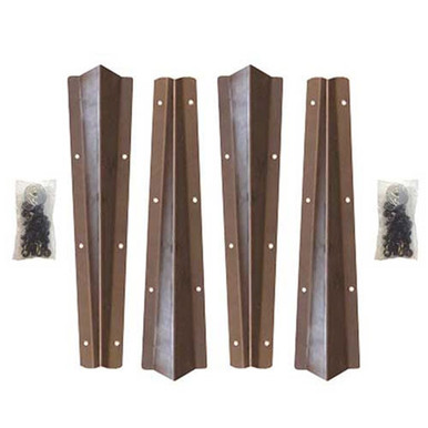 Minimizer Steel Weld On Bracket Kit for Poly Truck Fenders