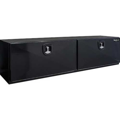 Buyers Pro Series Black Steel Underbody Truck Tool Box 18 Inches Deep
