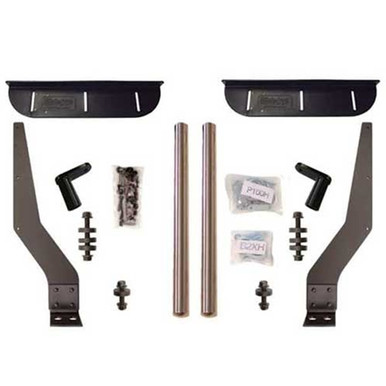 Minimizer Stainless Bolt On Bracket Kit for Poly Truck Fenders for Half Fenders