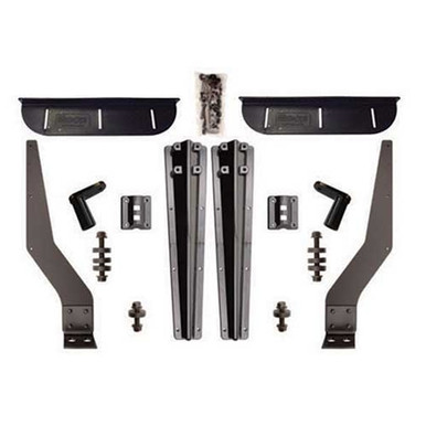 Minimizer Carbon Fiber Plastic Bolt On Kit for Poly Truck Fenders for Half Fenders