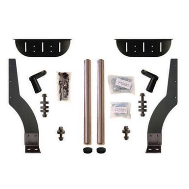 Minimizer Stainless Bolt On Bracket Kit for 4070 Series Truck Fenders