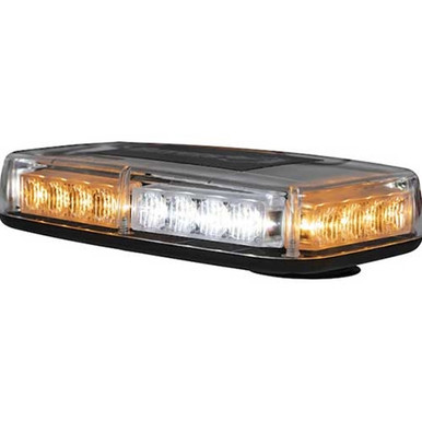 Buyers 11 Inch Rectangular Multi-Mount LED Mini Light Bar - Amber/Clear