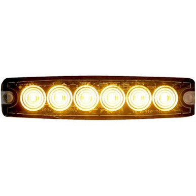 Buyers Ultra Thin 5 Inch LED Strobe Light - Amber