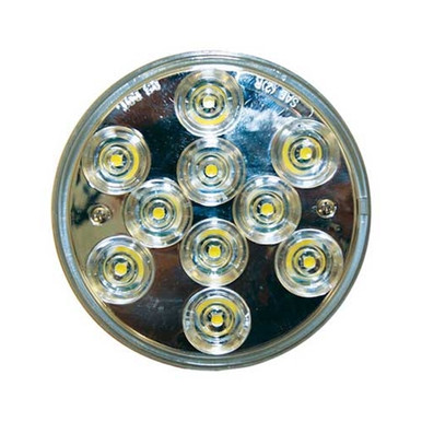 Buyers 4 Inch Clear Round Backup Light With 10 LEDs - 10 Pack
