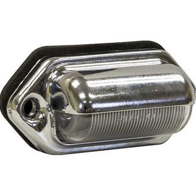 Buyers 2 Inch License/Utility Light With 2 LED And .18 Inch Male Bullet Connectors - (Pack of 10)