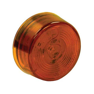 Buyers 2 Inch Amber Round Marker/Clearance Light With 1 LED - (Pack of 10)