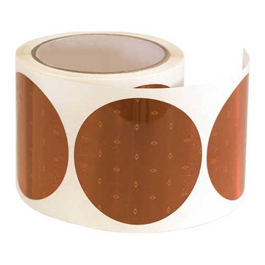 Buyers 3 Inch Amber Round DOT Stick-On Reflectors