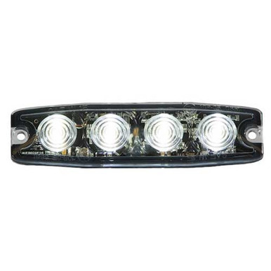 Buyers Ultra Thin 4.5 Inch LED Strobe Light - Clear