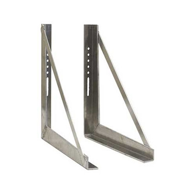 Buyers 18x18 Inch Welded Stainless Steel Mounting Brackets
